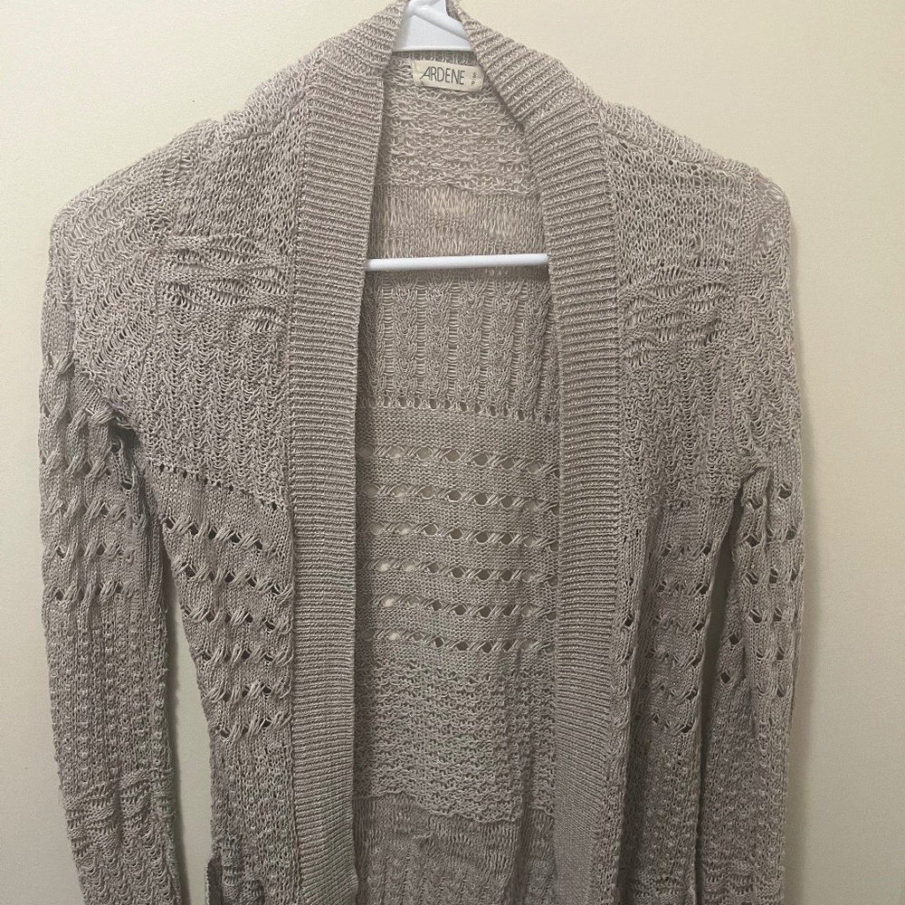 Beige Cardigan